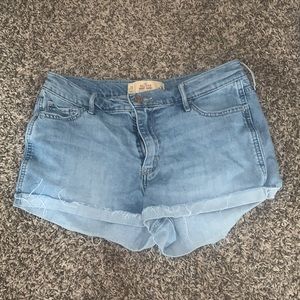 11 Hollister Jeans. Short, high rise, 2” inseam.